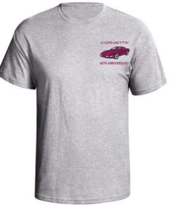 104851 T-shirt - Grijs met geborduurde C4 Special Edition auto