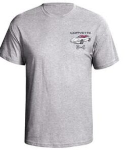 104889 84-90 T-shirt - Grijs met je buiten-en interieur Coupe kleuren