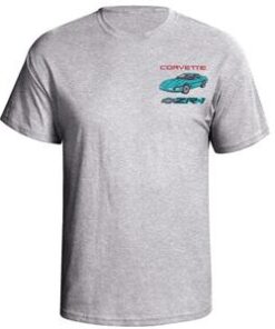 104932 Grijs T-shirt met uw buiten-en interieur ZR1 kleuren