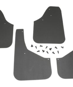 105090 97-04 Zwarte ABS Splash Guards set (Set van 4)