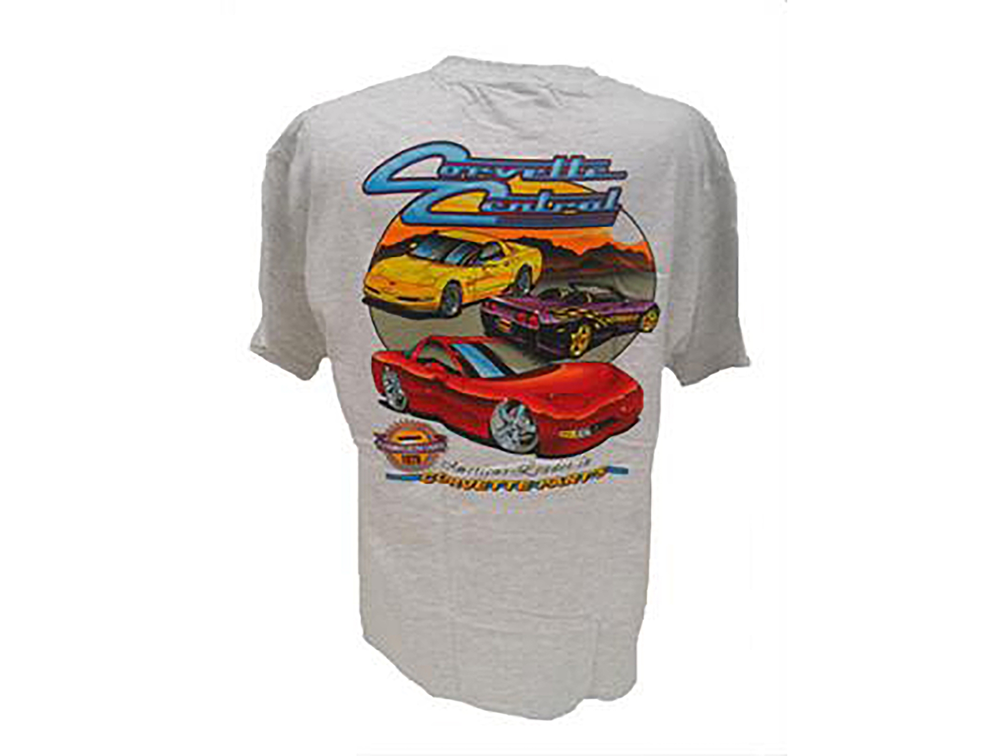 105799 T-Shirt 97-04 Corvette delen grijs