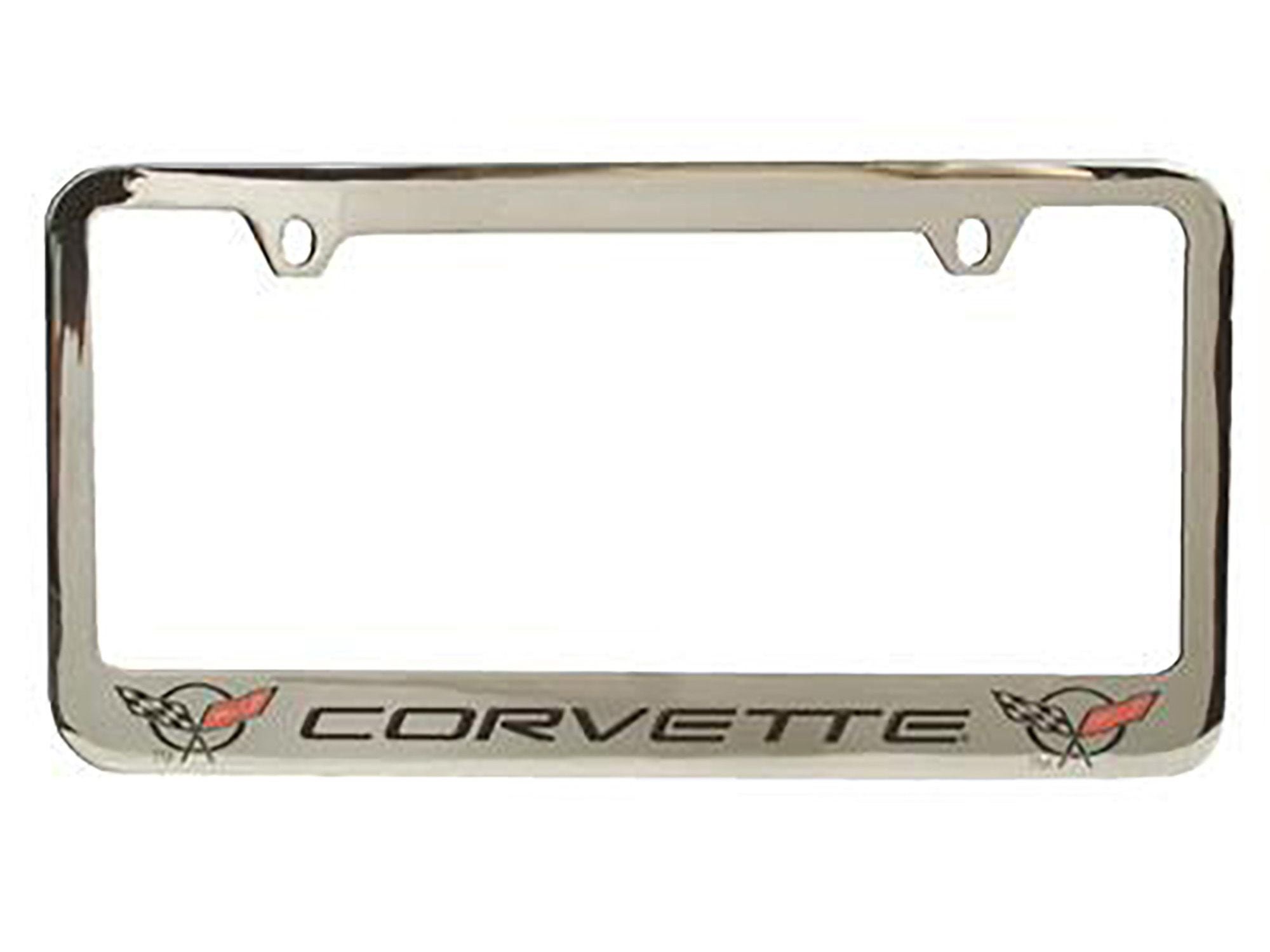 105932 kentekenplaat frame / bezel - c5 logo chroom