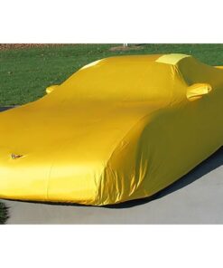 105944 97-04 Car Cover Stretch Satin met C5 Logo