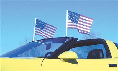 106120 05-13 Convertible Windschild MountFlag Caddies
