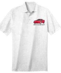 106399 Polo Shirt - White C&b toernooi met uw C6 Grand Sport Coupe en uw Exteri