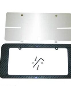 106464 05-13 License Plate Frame / Bezel - Achter - Altec Phantom - Carbon Fiber Look