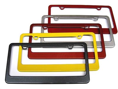 106486 2005-2019 achterkentekenplaat frame bezel