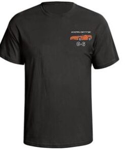 106607 05-13 T-shirt - zwart met je buiten-en interieur cabriolet kleuren