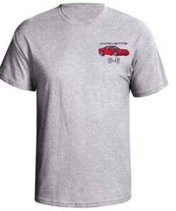 106652 05-13 T-shirt - grijs met uw buiten-en interieur Coupe kleuren (ND)
