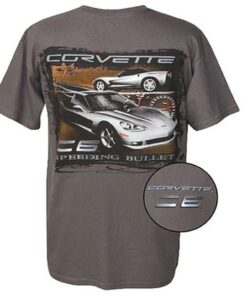 106706 c6 te hard rijdende kogel t-shirt *clearance* "discontinu"