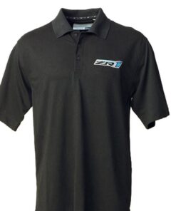 106731 zwart cutter en buck championship polo shirt met zr1 embleem *clearance*