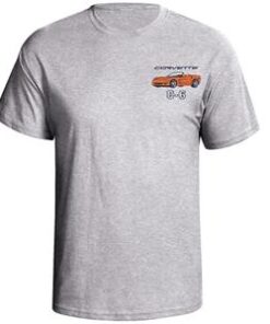 106739 05-13 T-shirt - Grijs met je buiten-en interieur cabriolet kleuren (ND)