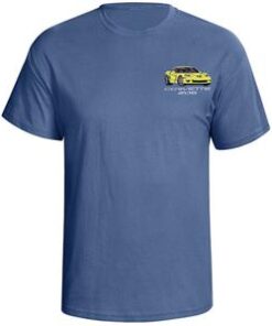 106771 06-13 T-shirt - blauw met uw buiten-en interieur Z06 kleuren