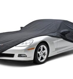 106913 2005-2013 Car Cover Stormproof Zwart met Z06 geborduurd Emblem