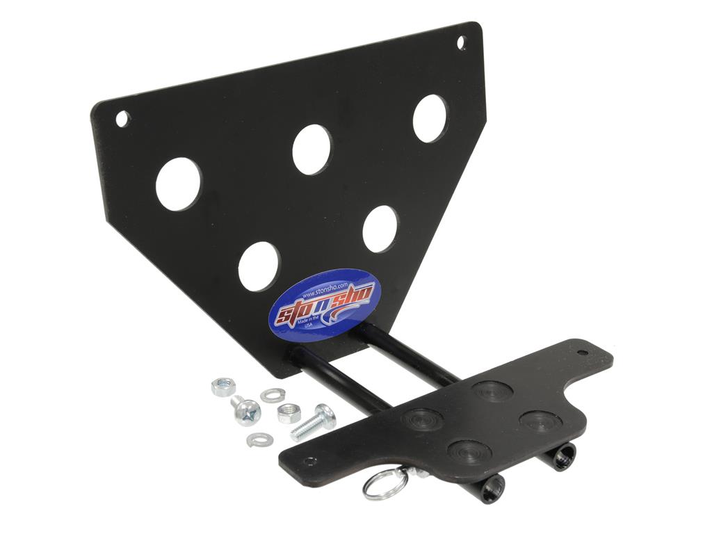 107025 14-19 Sto-n-sho License Plate Brkt-exc Z06