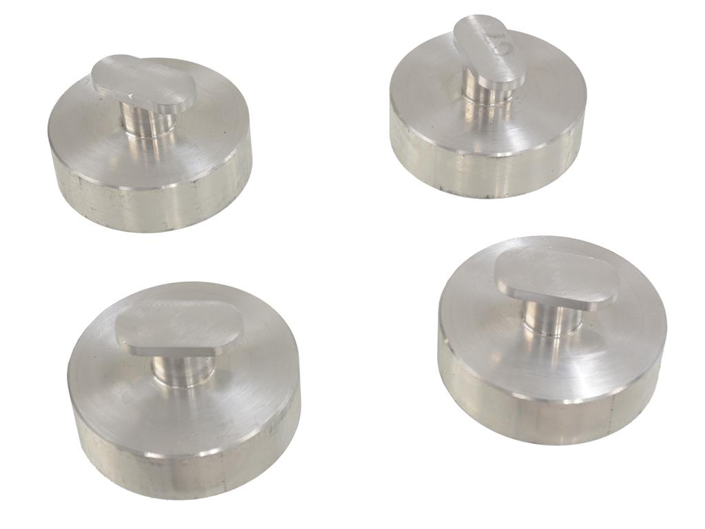 107902 1997-2026 steelman locking jacking hefkussens / pucks - Afbeelding 2