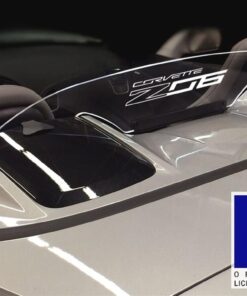 107557-02 14-19 Smoke Convertible Wind Deflector With Z06