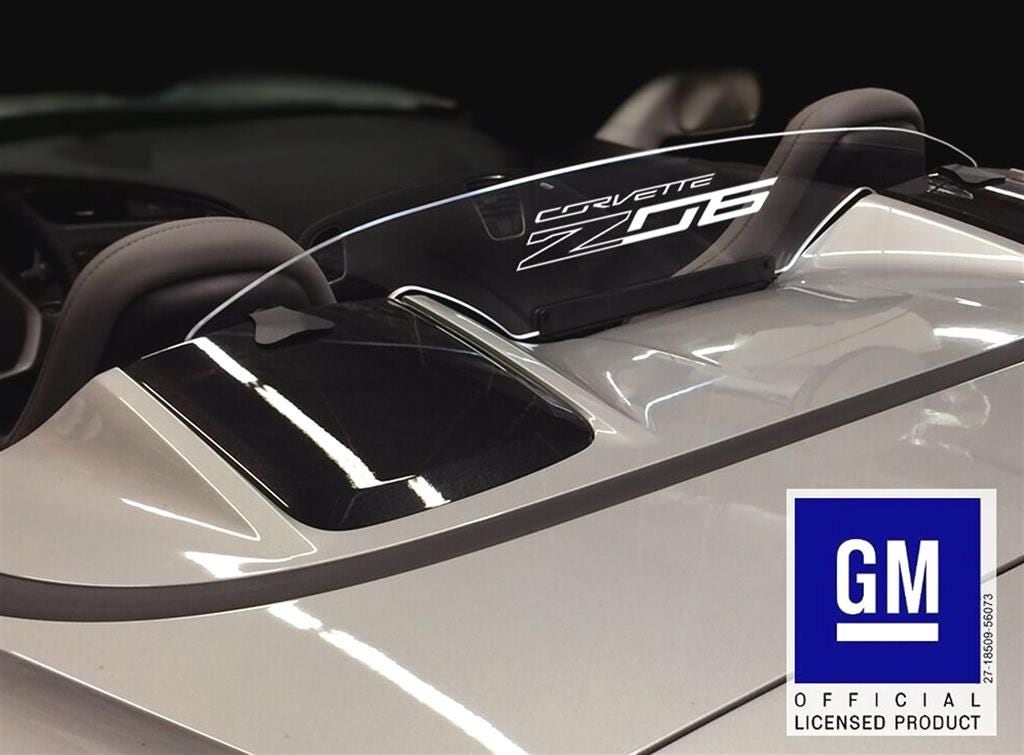 107557-01 14-19 Clear Convertible Wind Deflector With Z06