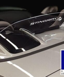 107670-01 14-19 Clear Convertible Wind Deflector w/ Stingray
