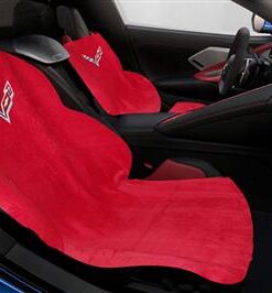 108041 2020-2024 stoel Armour / Saver rood met C8 Logo