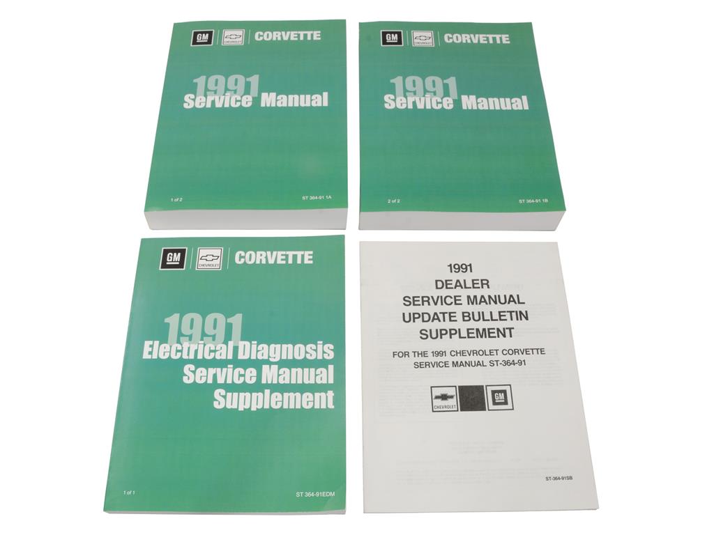 114057 91 GM Shop Servicehandboek 3 boek Set (ND)