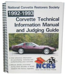 114269 92-93 NCRS Judging handgeschakeld (1e editie)