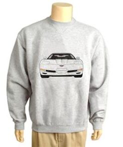 115442 97-04 sweatshirt front end coupe geschetst ontwerp (nd)