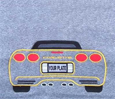 115530 98-04 sweatshirt achterkant cabriolet ontwerp (nd)