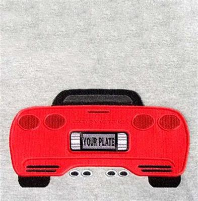 115530F 98-04 sweatshirt achterkant cabriolet ingevuld in ontwerp (nd)