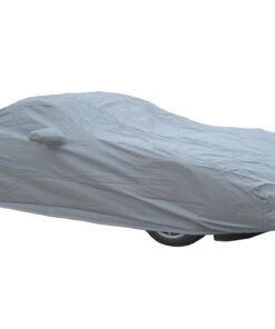 115545 97-04 Car Cover Triguard grijs geborduurd C5 voorkant achter Logos