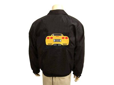 115585 2001-2004 Jacket Rear End Z06 Ingevulde ontwerp (ND)