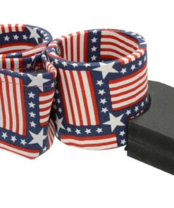 115774 97-04 Cup houder - Plug en Chug - Dual Cups- Rood / wit / blauw