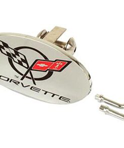 115803 Trailer trekken Hitch Cover met C5 Emblem - Oval