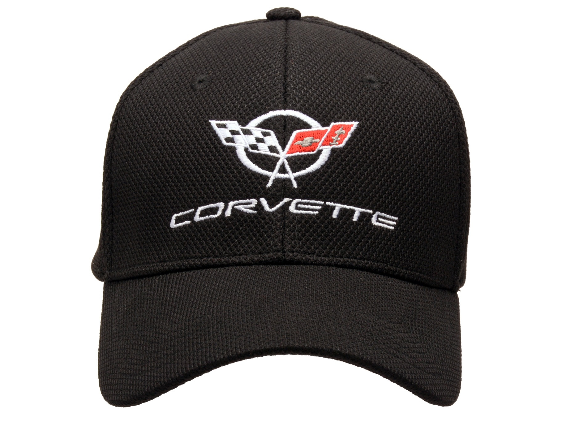 115923 Zwarte Flexfit Performance Hat met C5 geborduurd logo