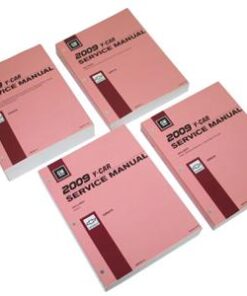116120 09 Shop Servicehandboek 4 Book Set (ND)