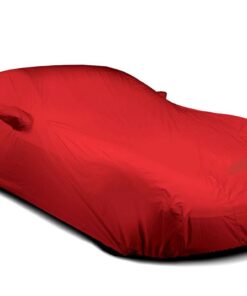 116581 2010-2013 Car Cover Red Stormproof Grand Sport Coupe C6 geborduurd Logo