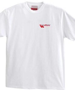 116631 t-shirt - witte dribalance met grand sport logo *clearance