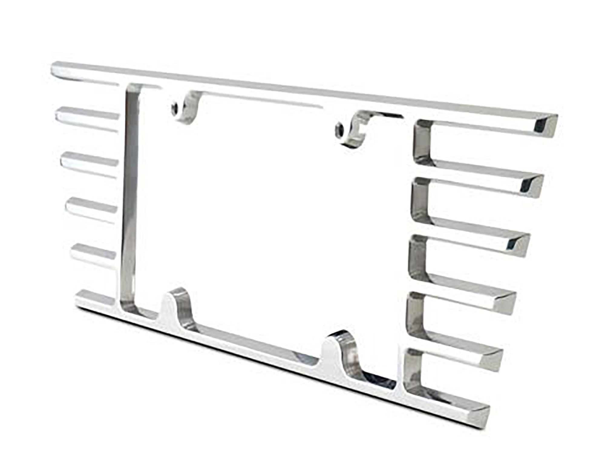 116813 05-25 chroom billet open einde achterkentekenplaat frame / bezel