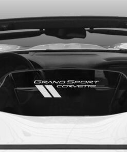 116926 10-13 cabrio Wind Restrictor / Deflector met Grand Sport Logo