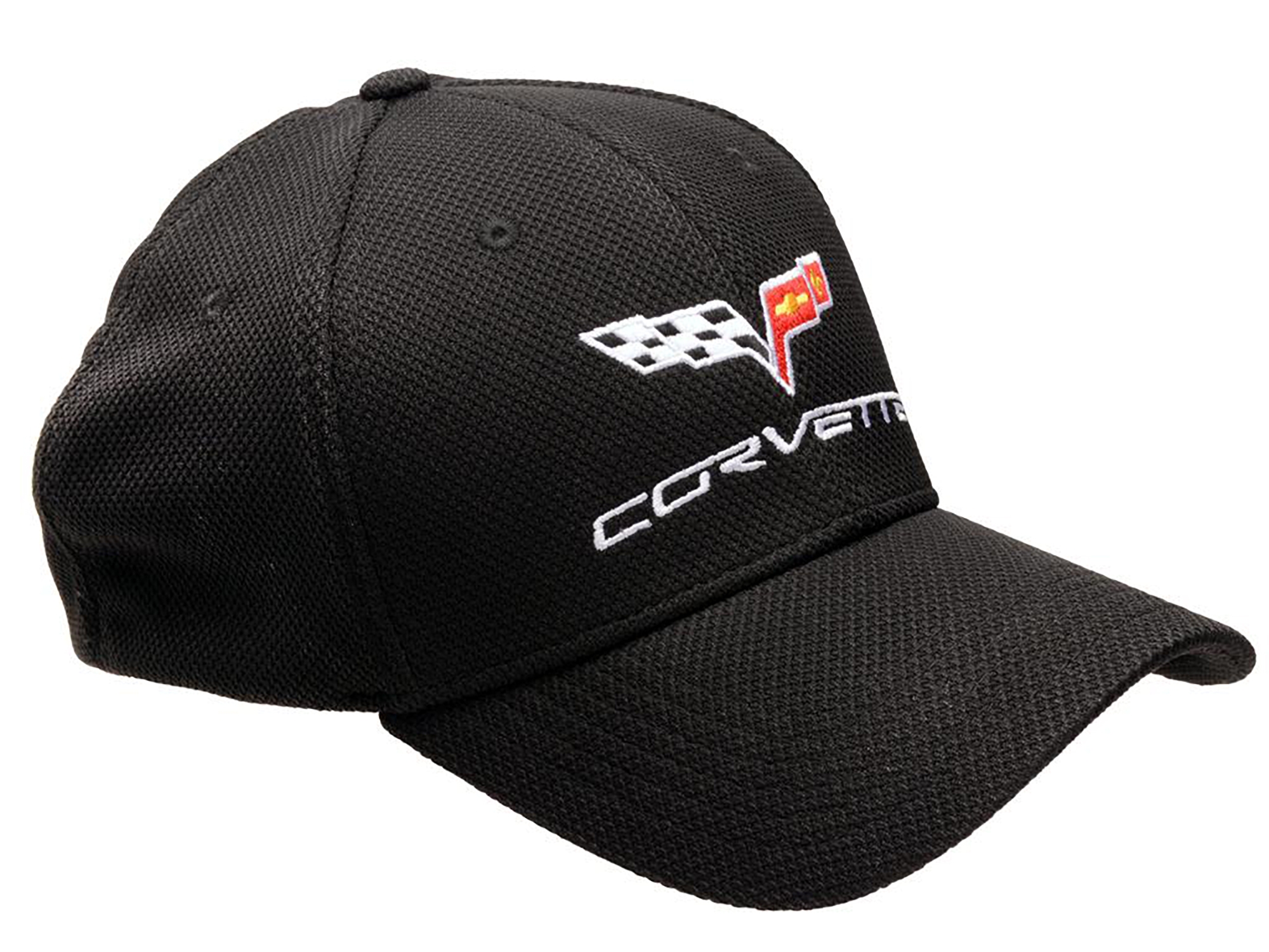 116943 zwart Flexfit prestatie Hat met C6 Embroidered Logo