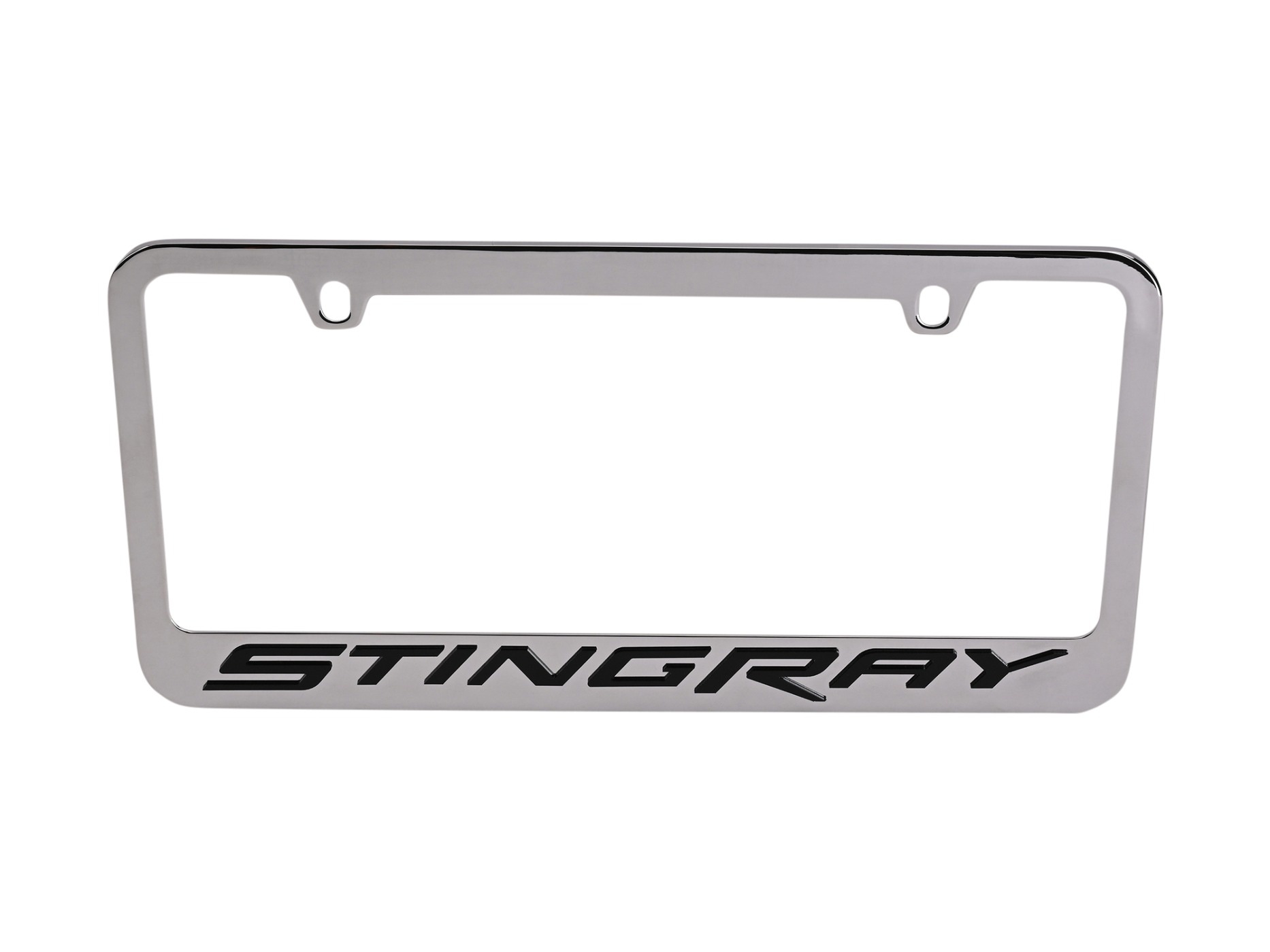 117528 2014-2027 Stingray Chrome License Frame zwart 3D Acrylic Letters