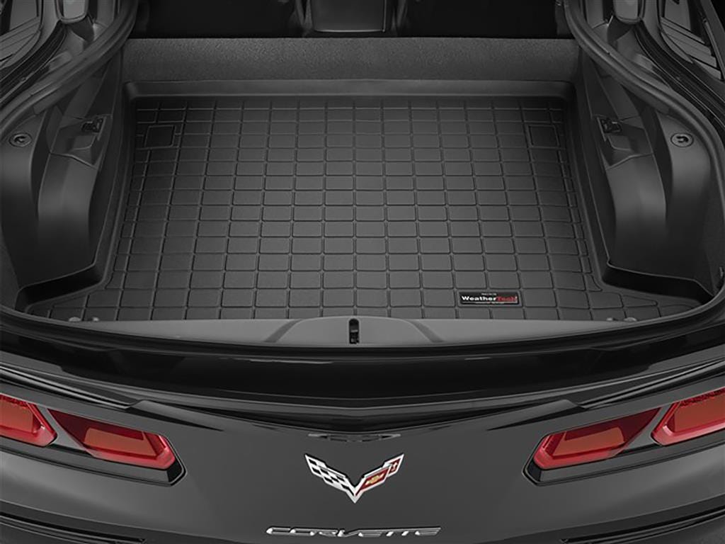 132759 14-19 Black Weathertech Coupe Rear Cargo Liner