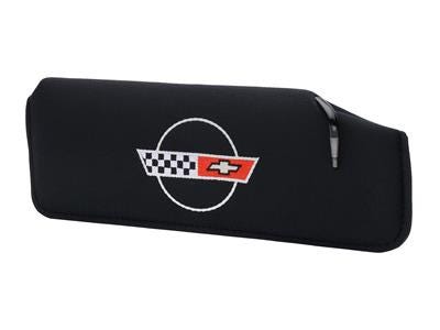 134019R 84-90 Sunvisor Vervanging met geborduurde C4 logo rechterhand