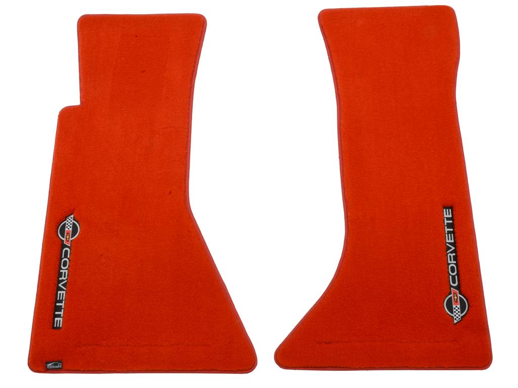 134026 1984-1990 Floor Mats met Sideways C4 logo - Lloyd Design