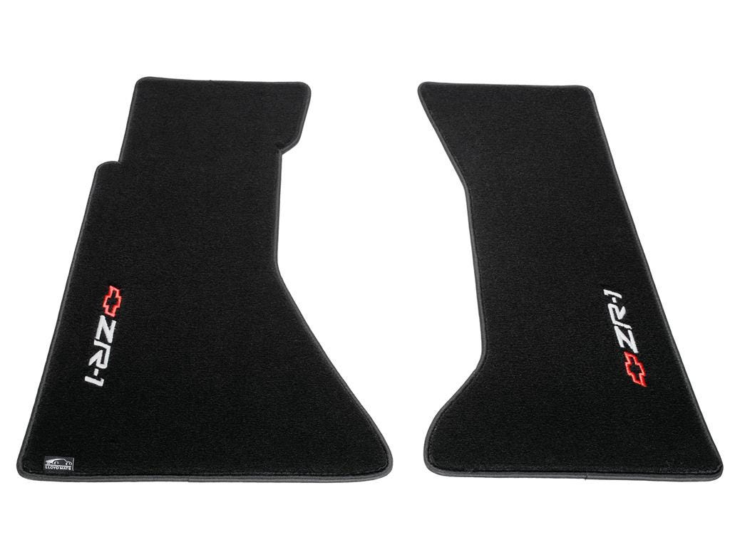 134145 1990-1995 Vloermatten met C4 ZR1 Sideways logo Lloyd Design