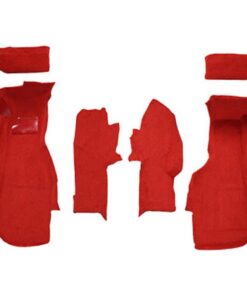 134201 1984-1987 Tapijtset - Coupe / Converteerbare Voorkant Poly Terug