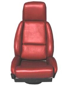 134209 84-88 stoel afdekking - leer Look vinyl Std met Original Design Perforation - CA
