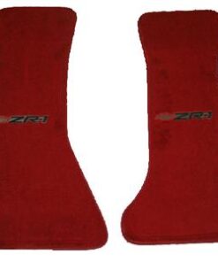 134242 90-95 Cut Pile Floor Mats met C4 ZR1 Geborduurd logo
