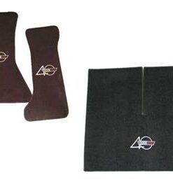 134267 1993 Floor Cargo Mat Set - C4 Coupe 40e verjaardag met geborduurd logo