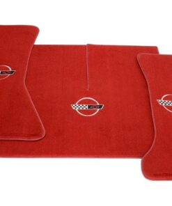 134270 84-96 Vloer en vracht Mat Set - Coupe met geborduurd logo